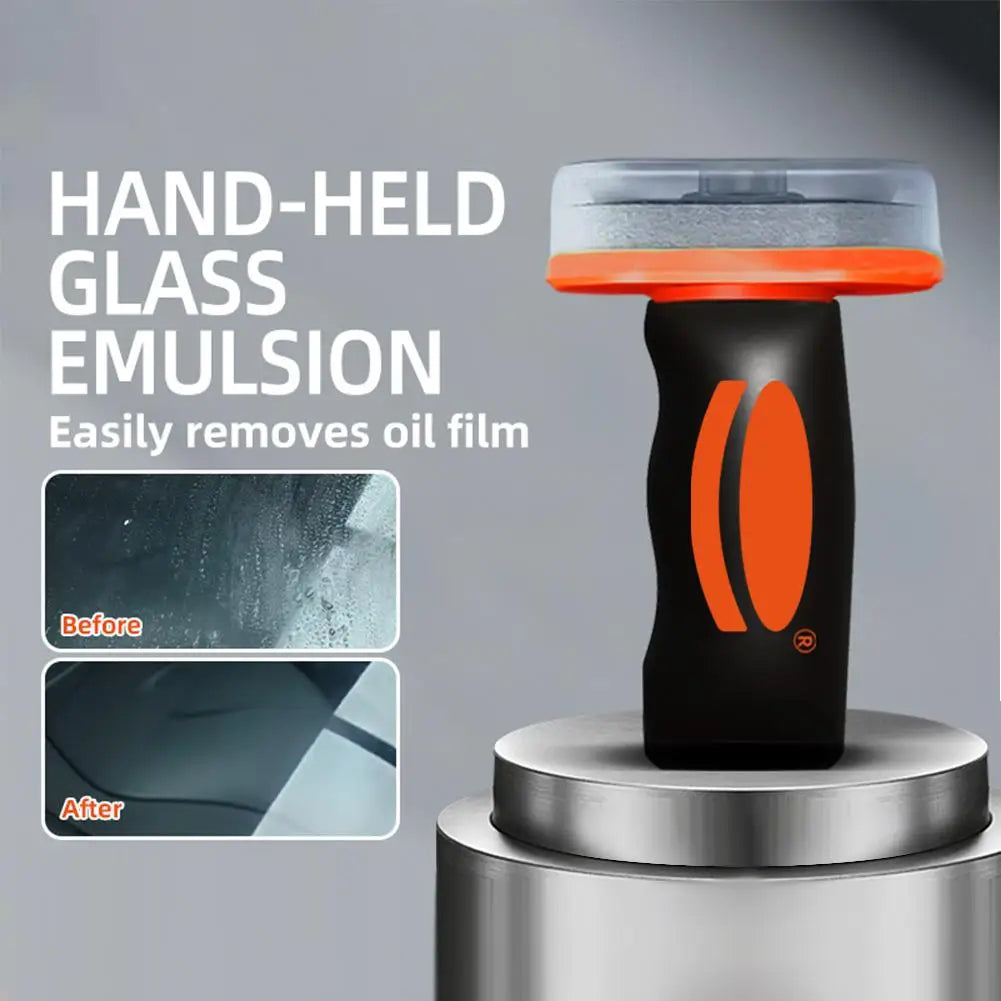Handheld Glass Oil Film Cleaner Cream Remover 