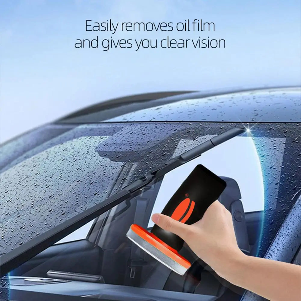 Handheld Glass Oil Film Cleaner Cream Remover 