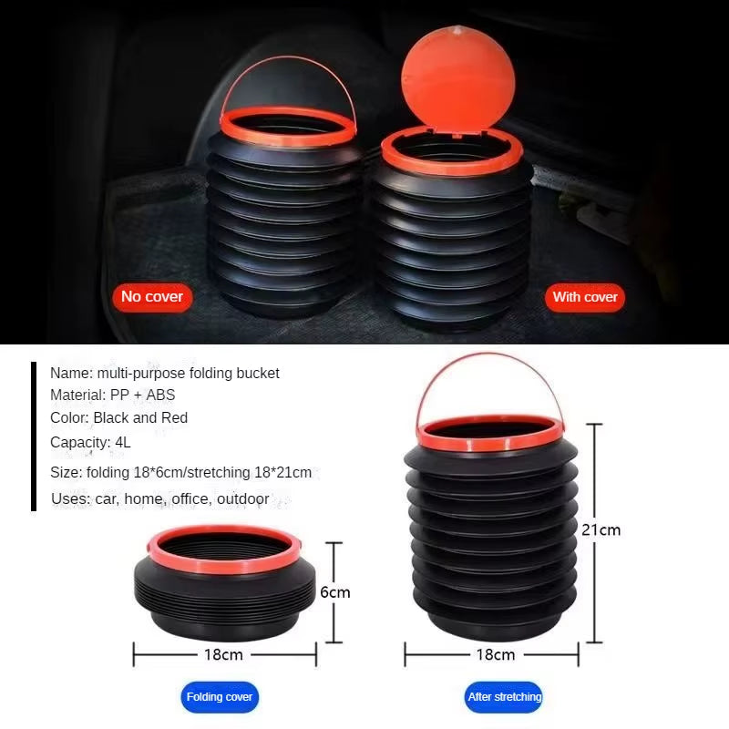 Car Trash Can Foldable